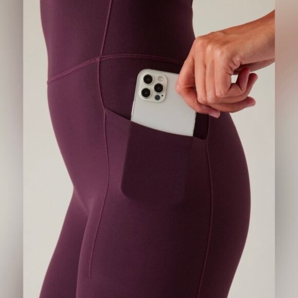 EUC Athleta Salutation Bodysuit Medium - Picture 2 of 9